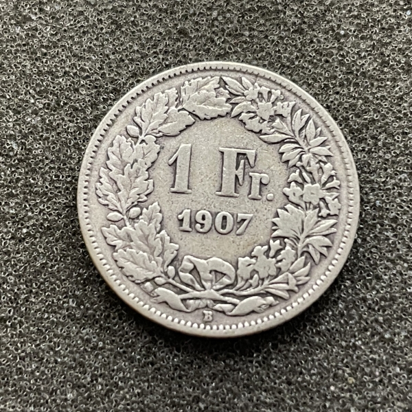 1 Franken Silber 1907